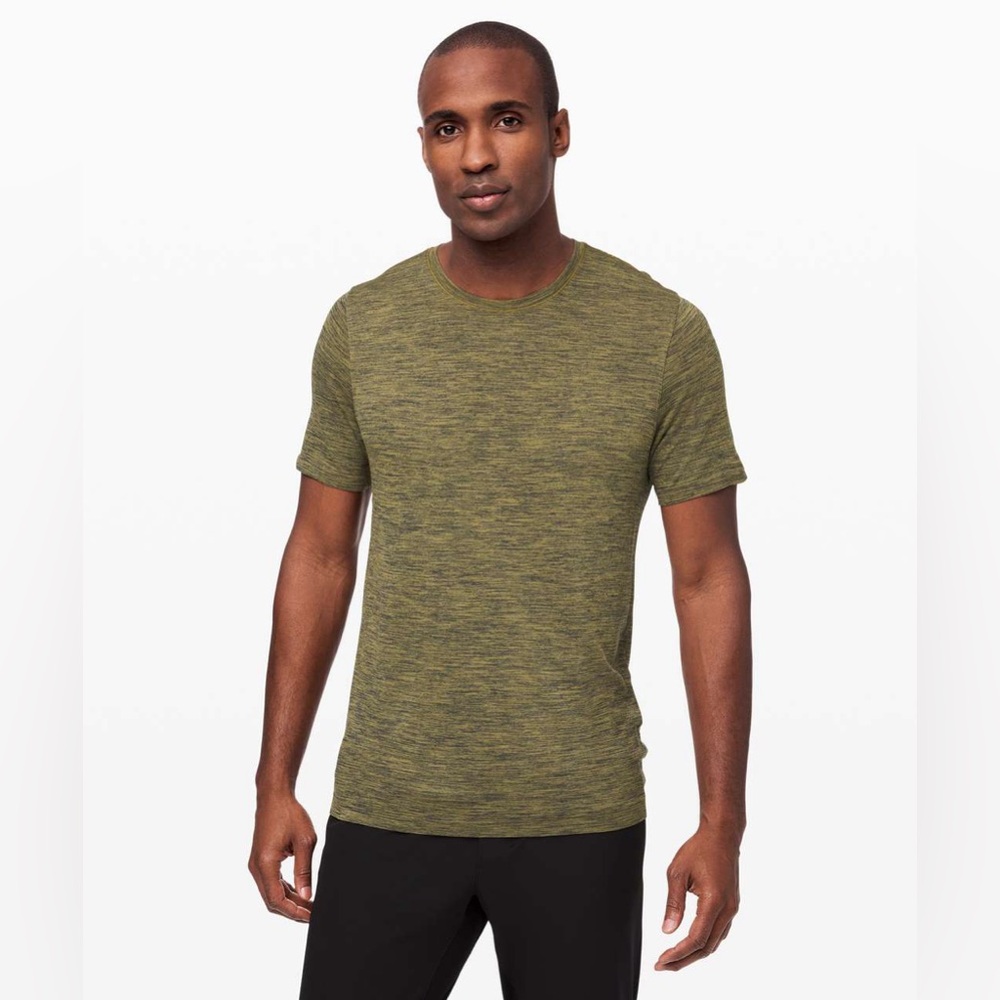 Lululemon Metal Vent Breathe Short Sleeve - Green/Small